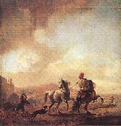 WOUWERMAN, Philips Two Horses er oil